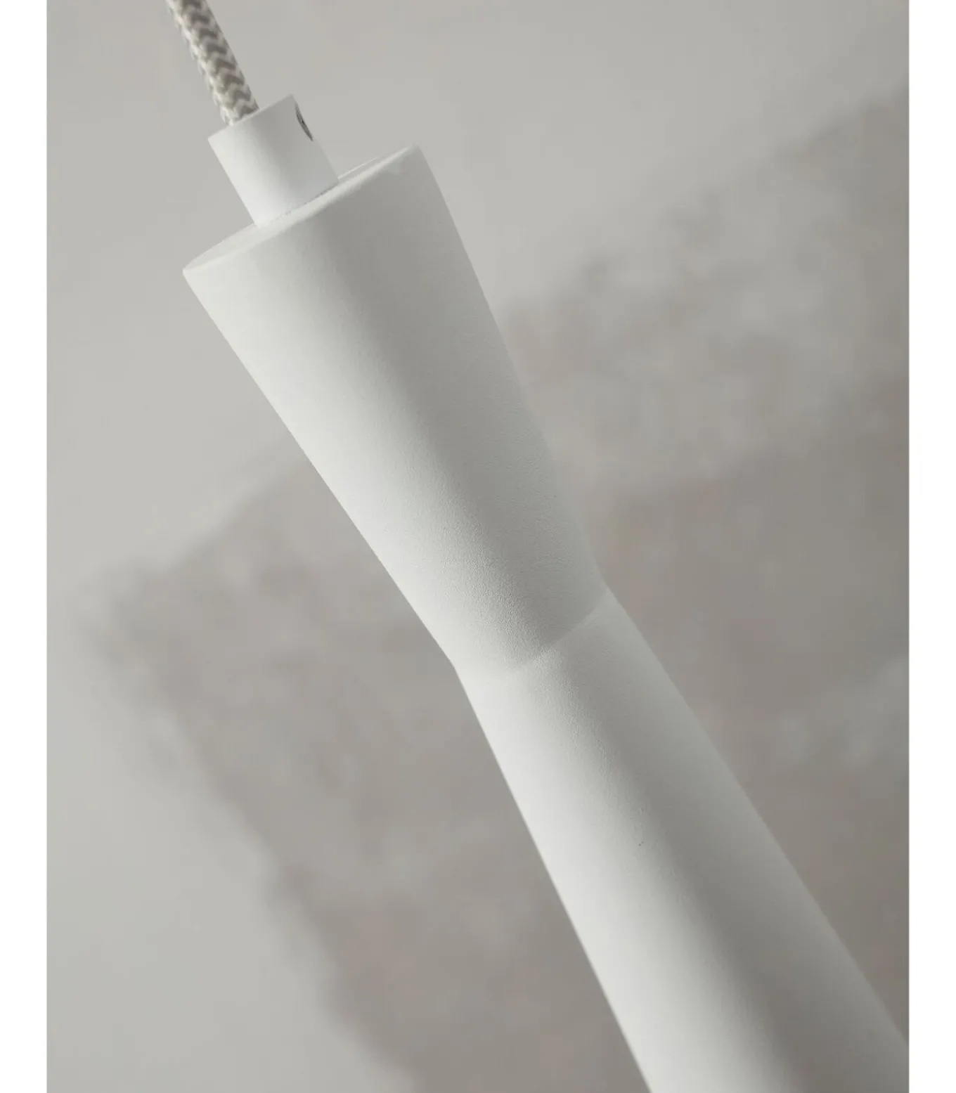 Hanglamp Bordeaux - Wit - 6x6x26cm