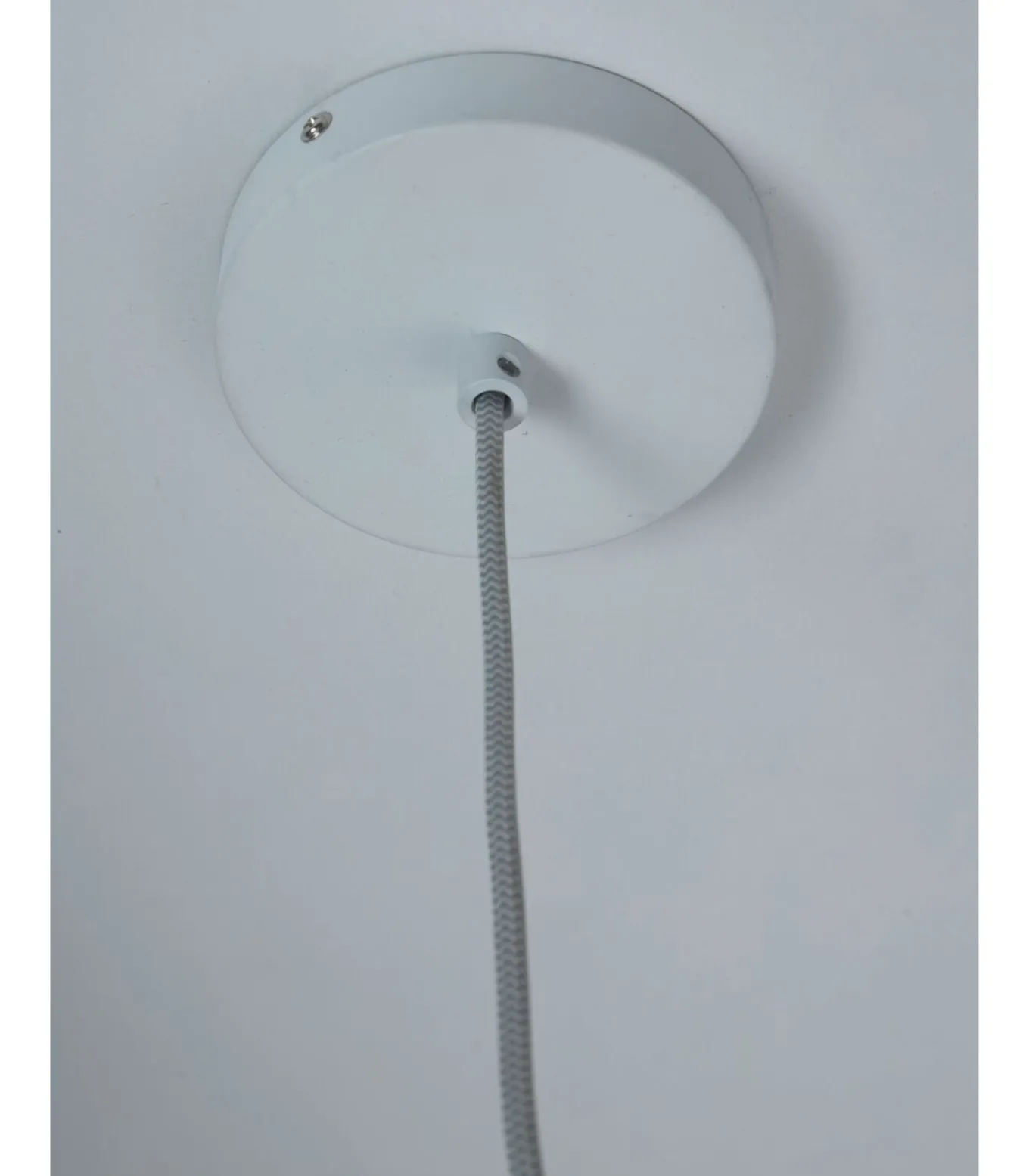 Hanglamp Bordeaux - Wit - 6x6x26cm