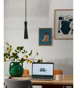 Hanglamp Bordeaux - Zwart - 6x6x26cm