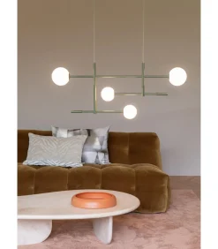 Hanglamp Copenhagen - Groen - 97x13x215cm