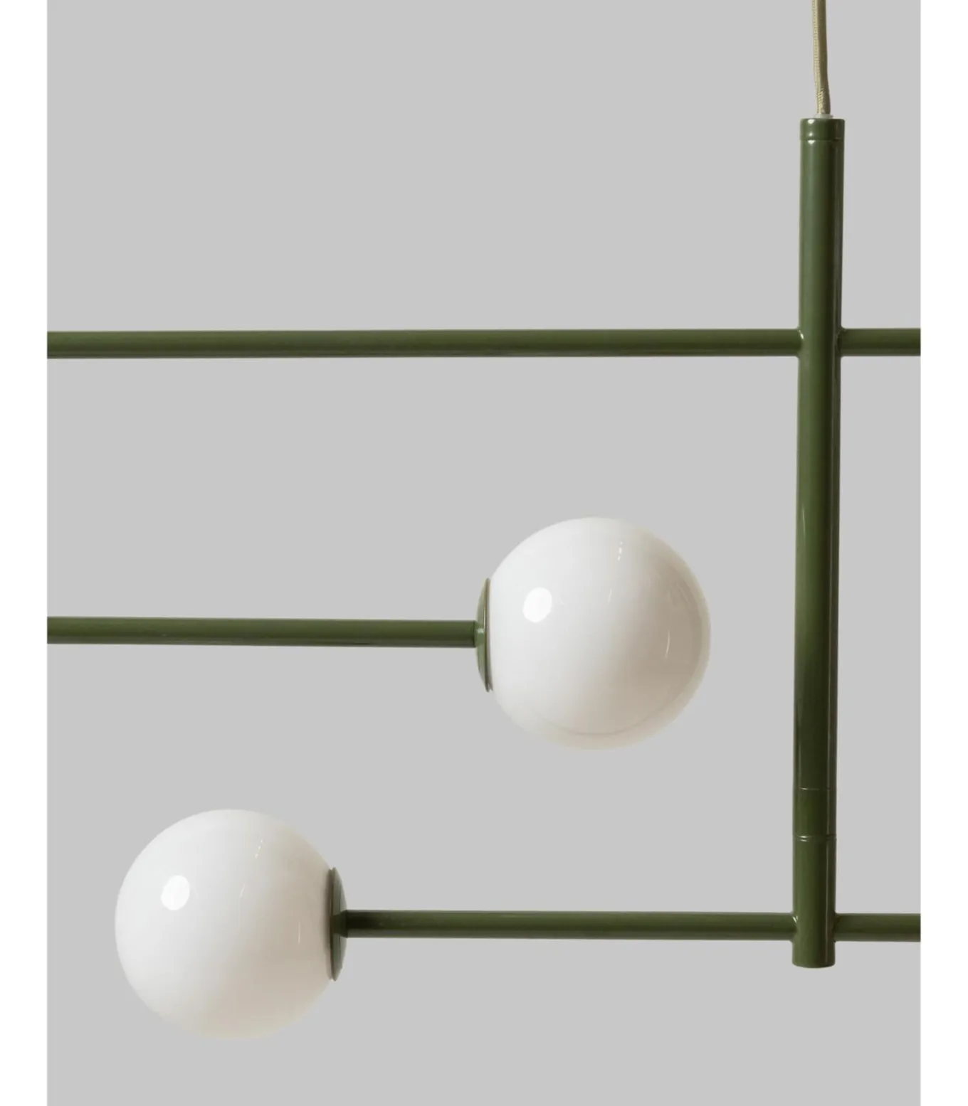 Hanglamp Copenhagen - Groen - 97x13x215cm
