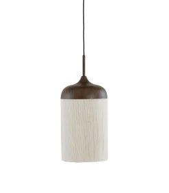 Hanglamp Dania - Bruin/Crème - Ø22cm