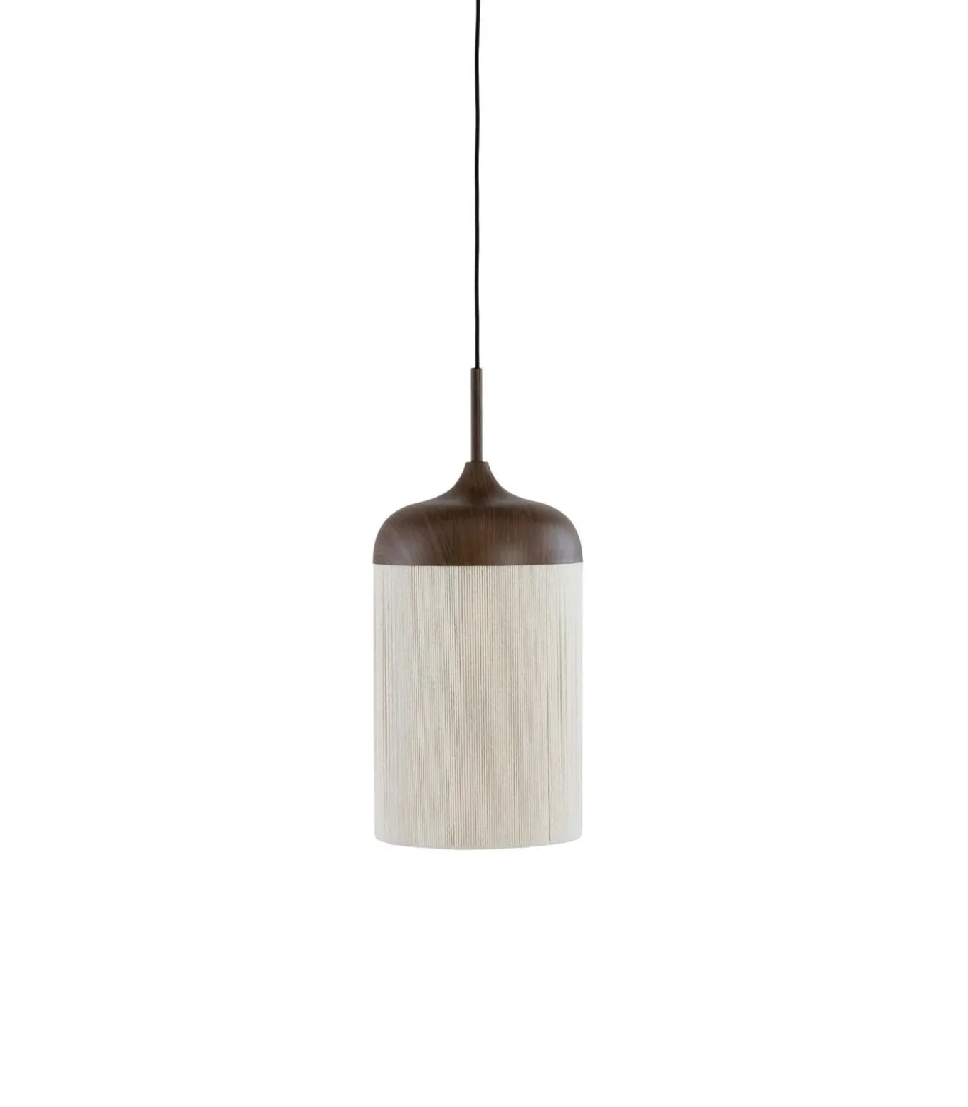 Hanglamp Dania - Bruin/Crème - Ø16cm