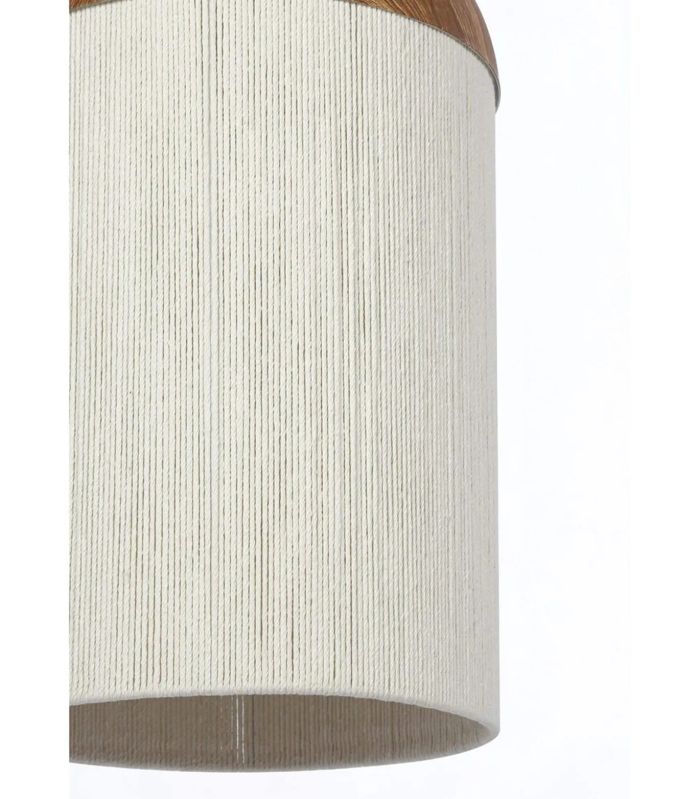 Hanglamp Dania - Naturel/Crème - Ø27.5x52cm