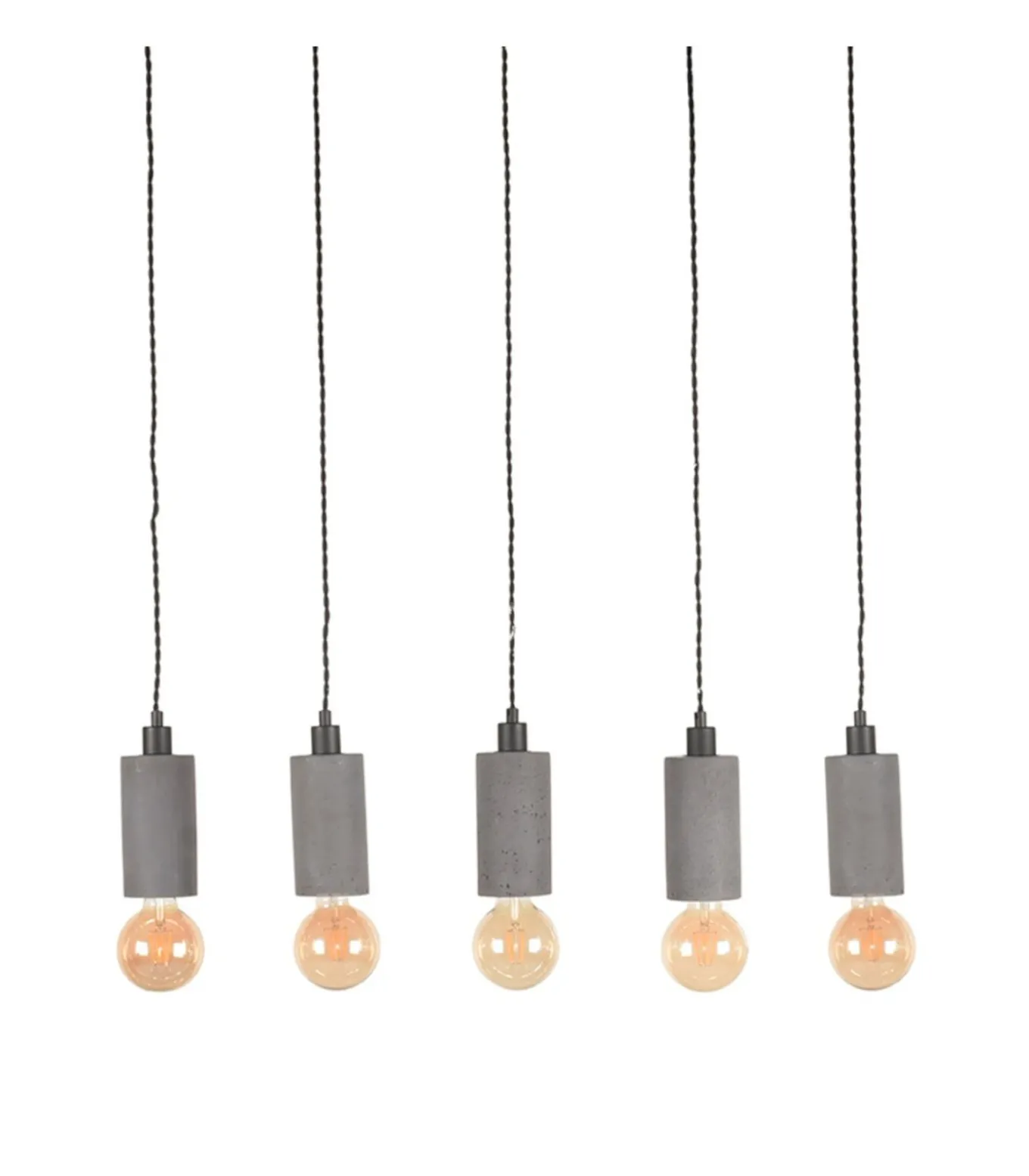 Hanglamp Fresco 5-Lichts 80x9x120 cm