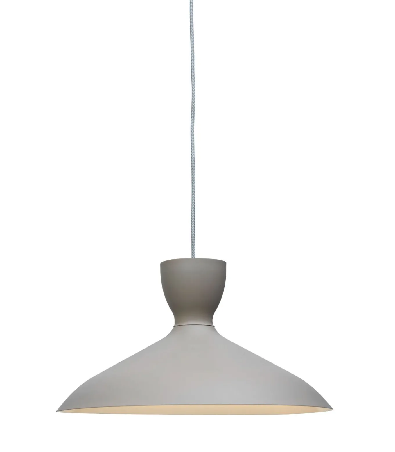Hanglamp Hanover - Grijs - 40x40x22cm