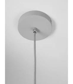 Hanglamp Hanover - Grijs - 40x40x22cm
