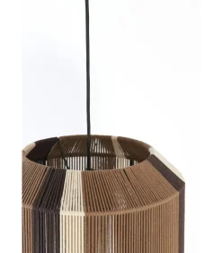 Hanglamp Kozana - Donkerbruin - Ø36cm