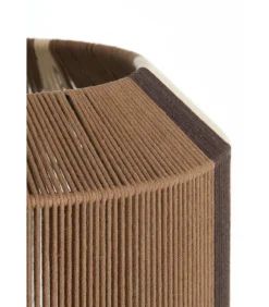 Hanglamp Kozana - Donkerbruin - Ø36cm