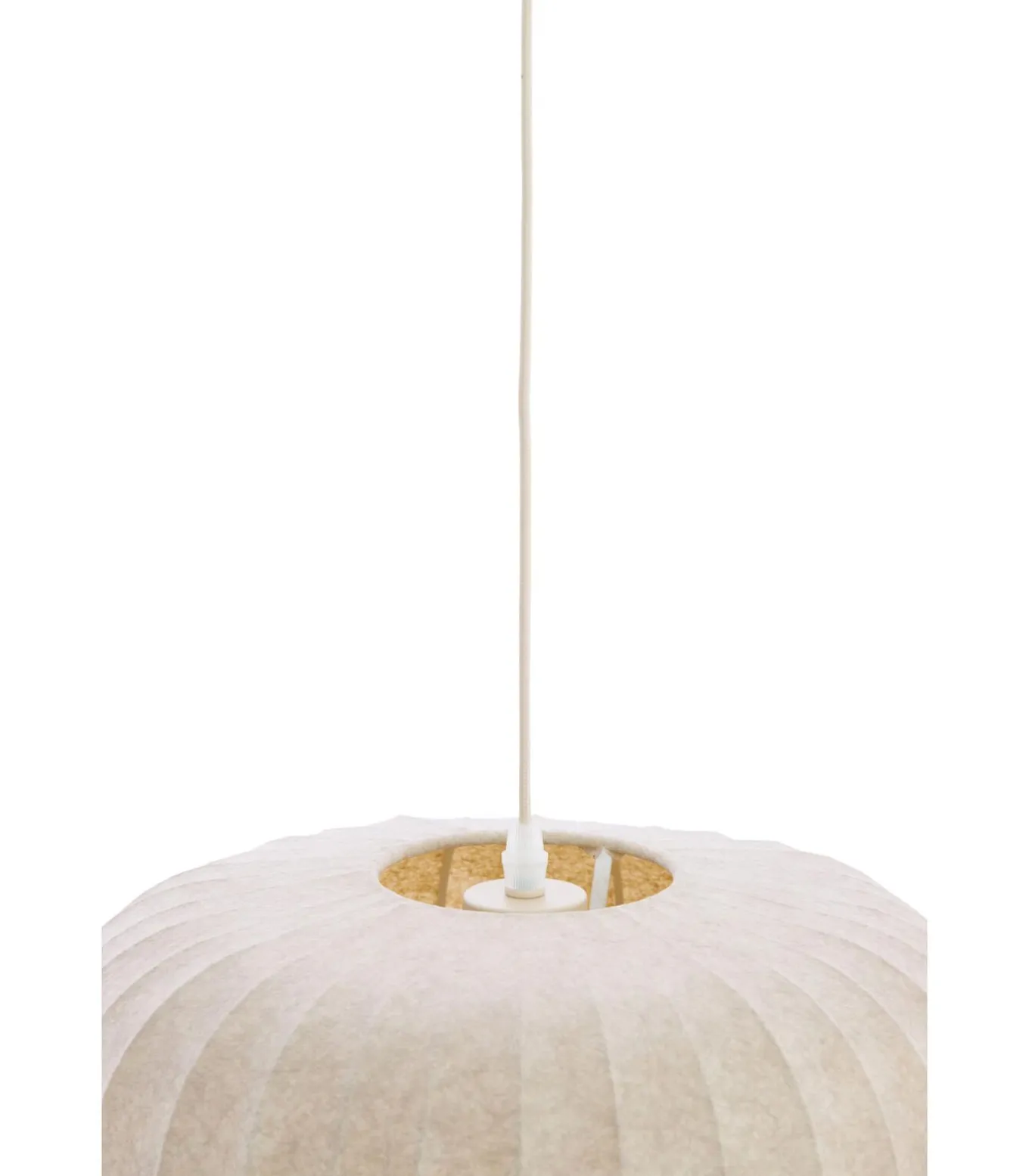 Hanglamp Lexa - Lichtbruin - Ø35cm