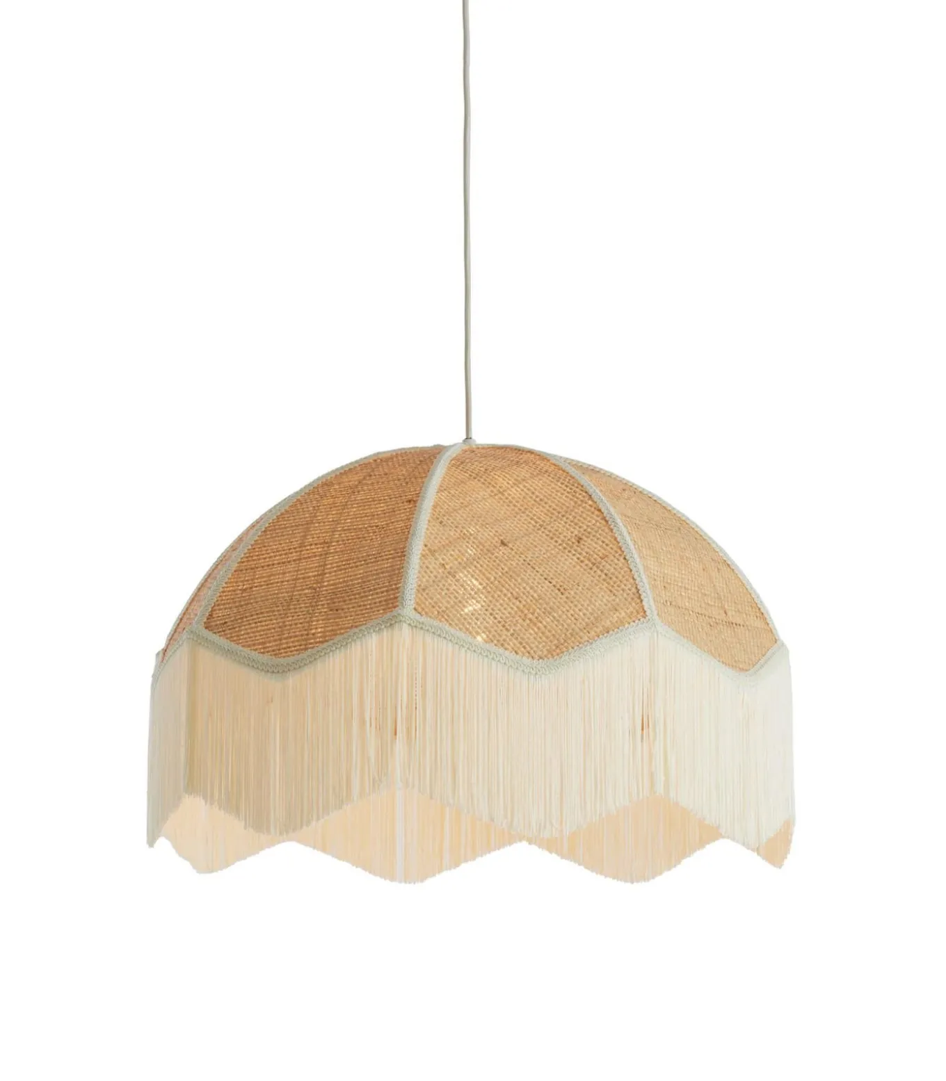 Hanglamp Malacia - Lichtbruin - Ø60cm