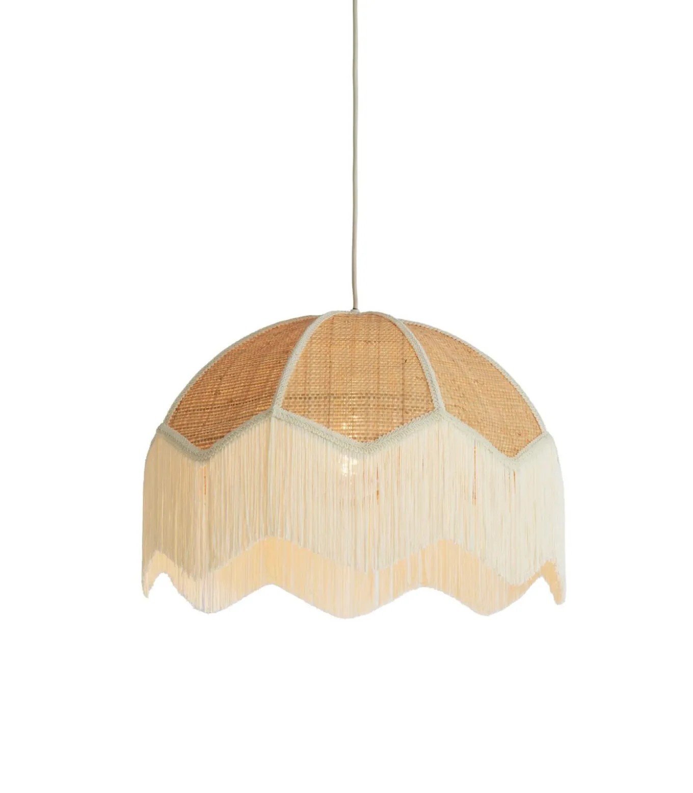 Hanglamp Malacia - Lichtbruin - Ø50cm