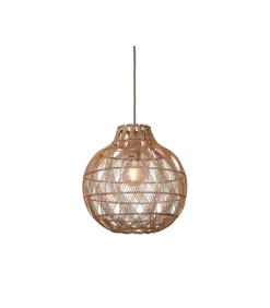 Hanglamp Mendoza - Naturel - Ø35cm