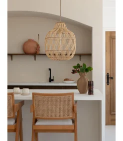 Hanglamp Mendoza - Naturel - Ø40cm