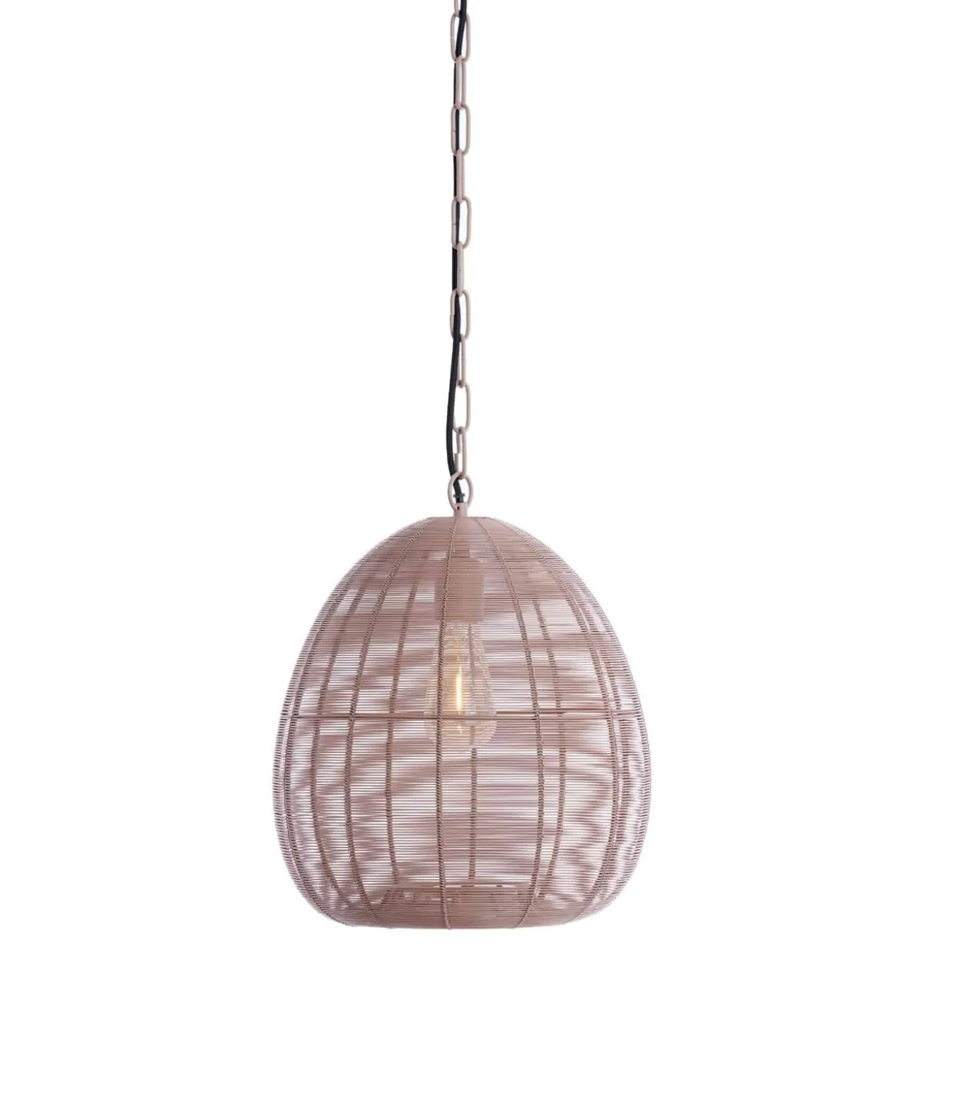 Hanglamp Oliveria - Roze - Ø32cm