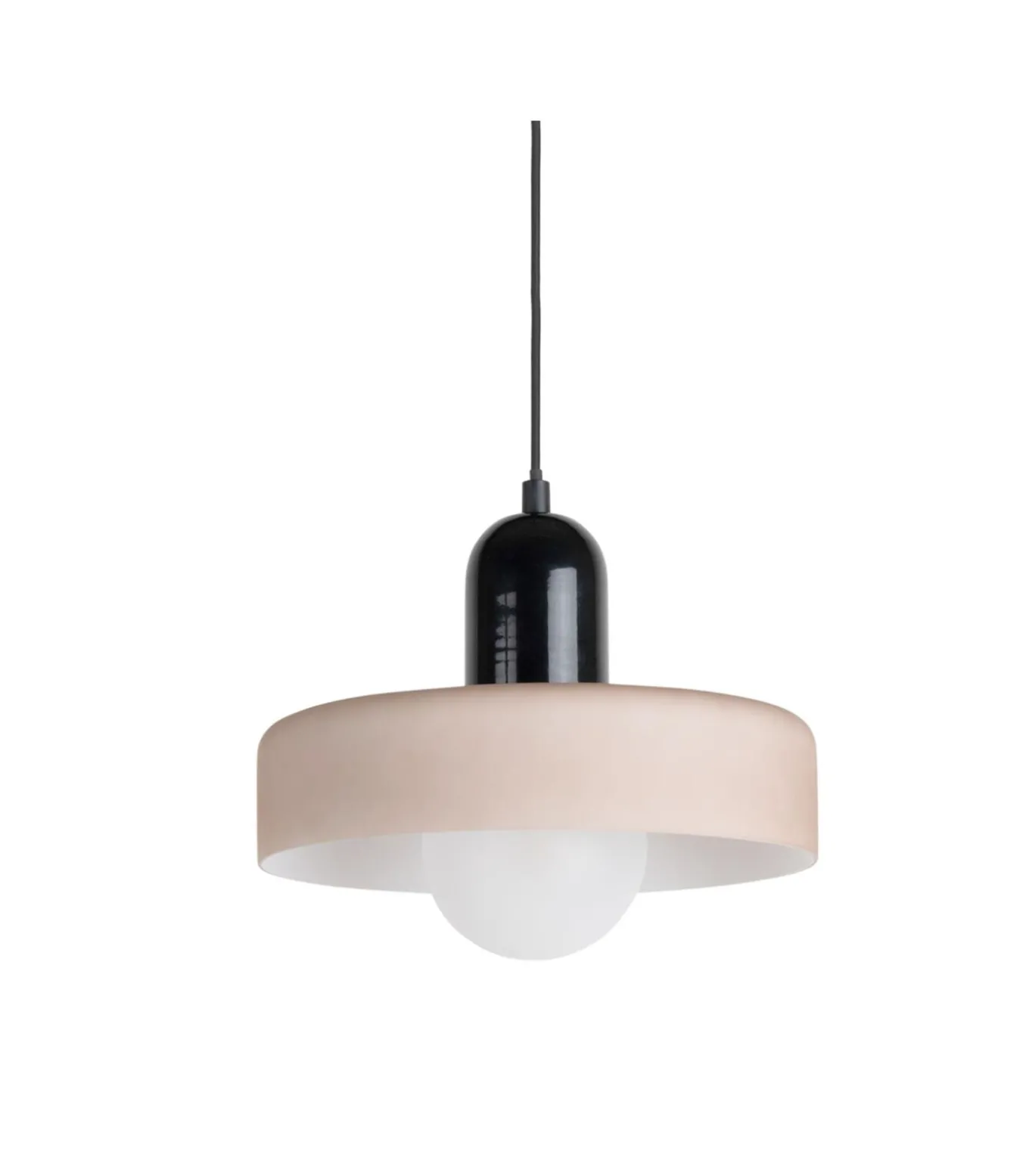 Hanglamp Opaco Grato - Grijs - 25x25x23cm