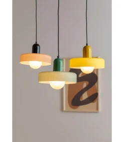 Hanglamp Opaco Grato - Groen - 25x25x23cm