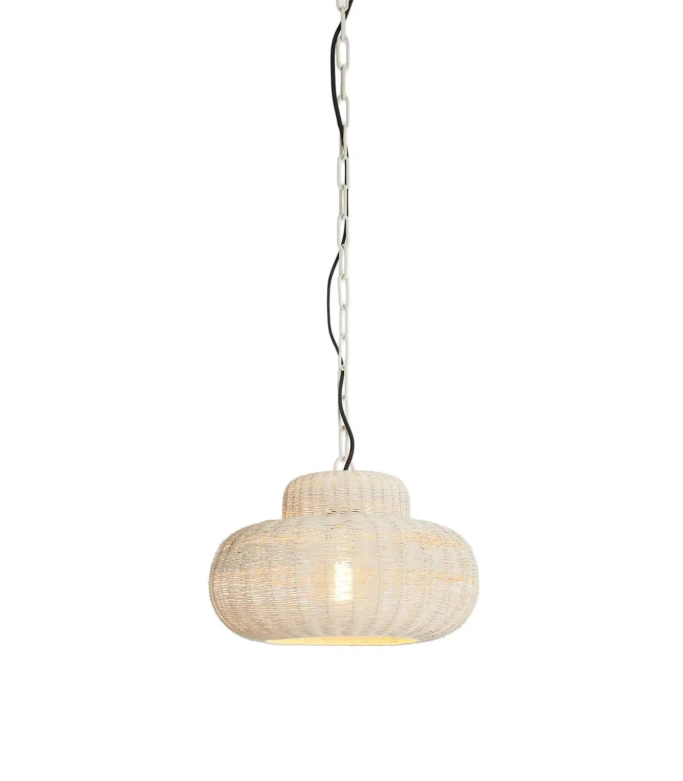 Hanglamp Piedra - Wit - Ø35cm