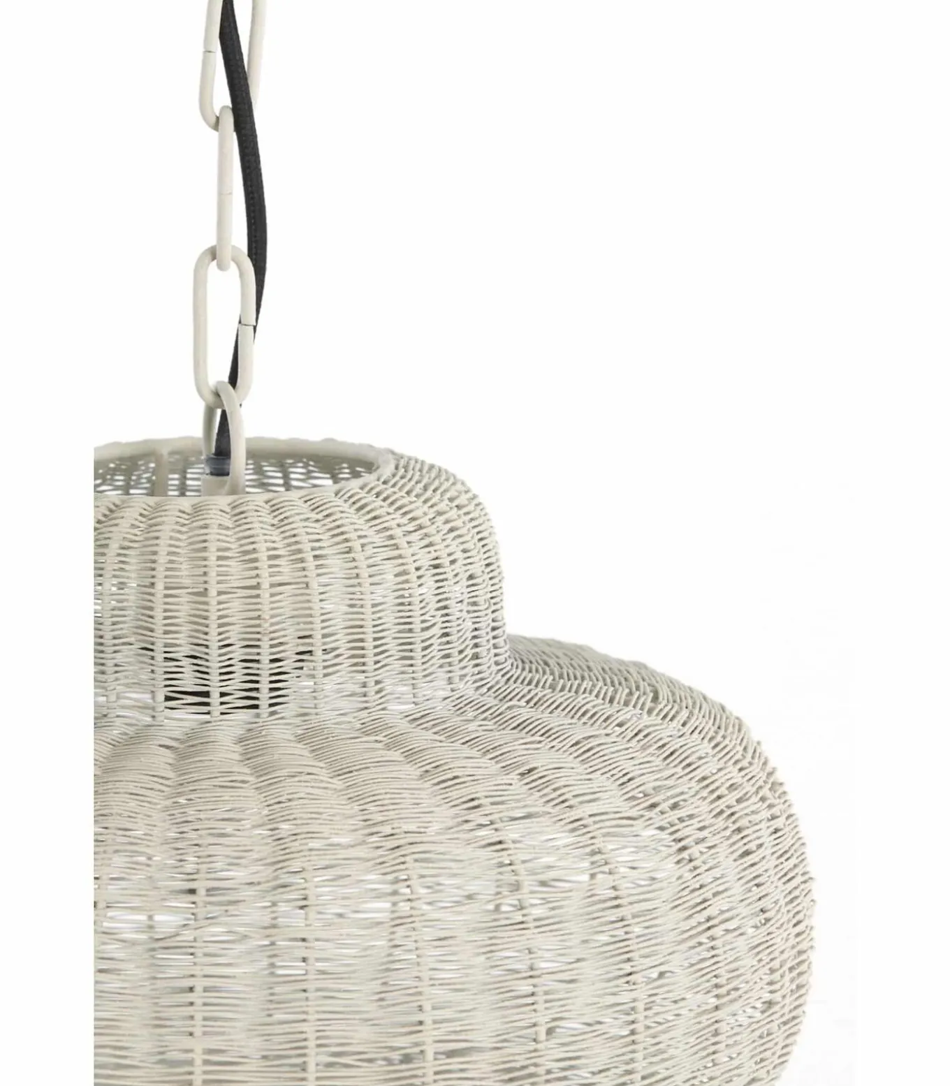Hanglamp Piedra - Wit - Ø35cm