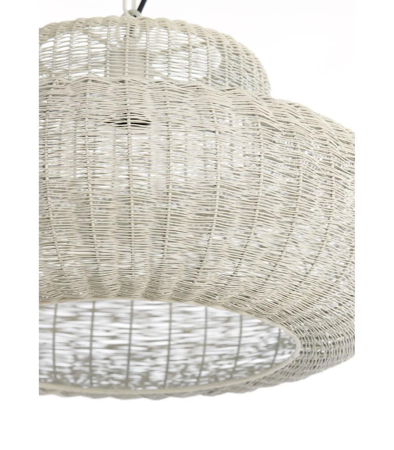 Hanglamp Piedra - Wit - Ø59cm