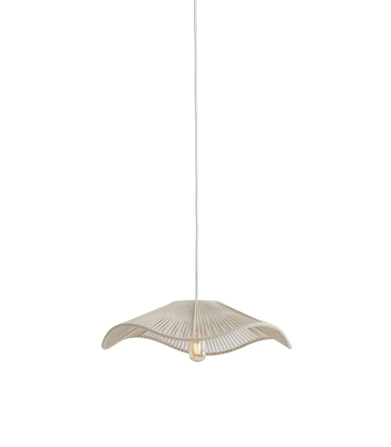Hanglamp Rafa - Crème - Ø50cm