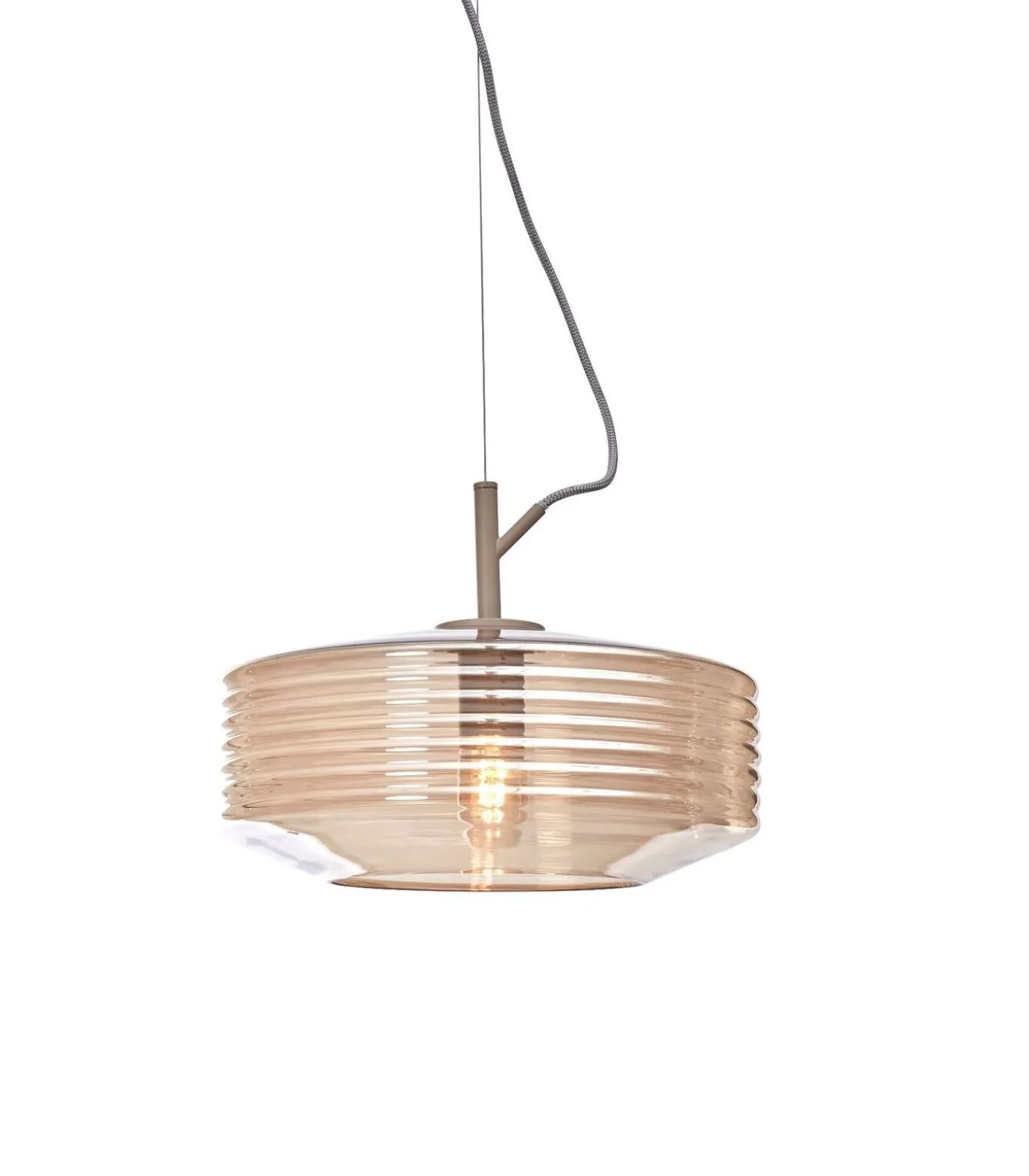 Hanglamp Verona - Bruin - Ø35cm