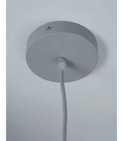 Hanglamp Verona - Grijs - 15x15x30cm