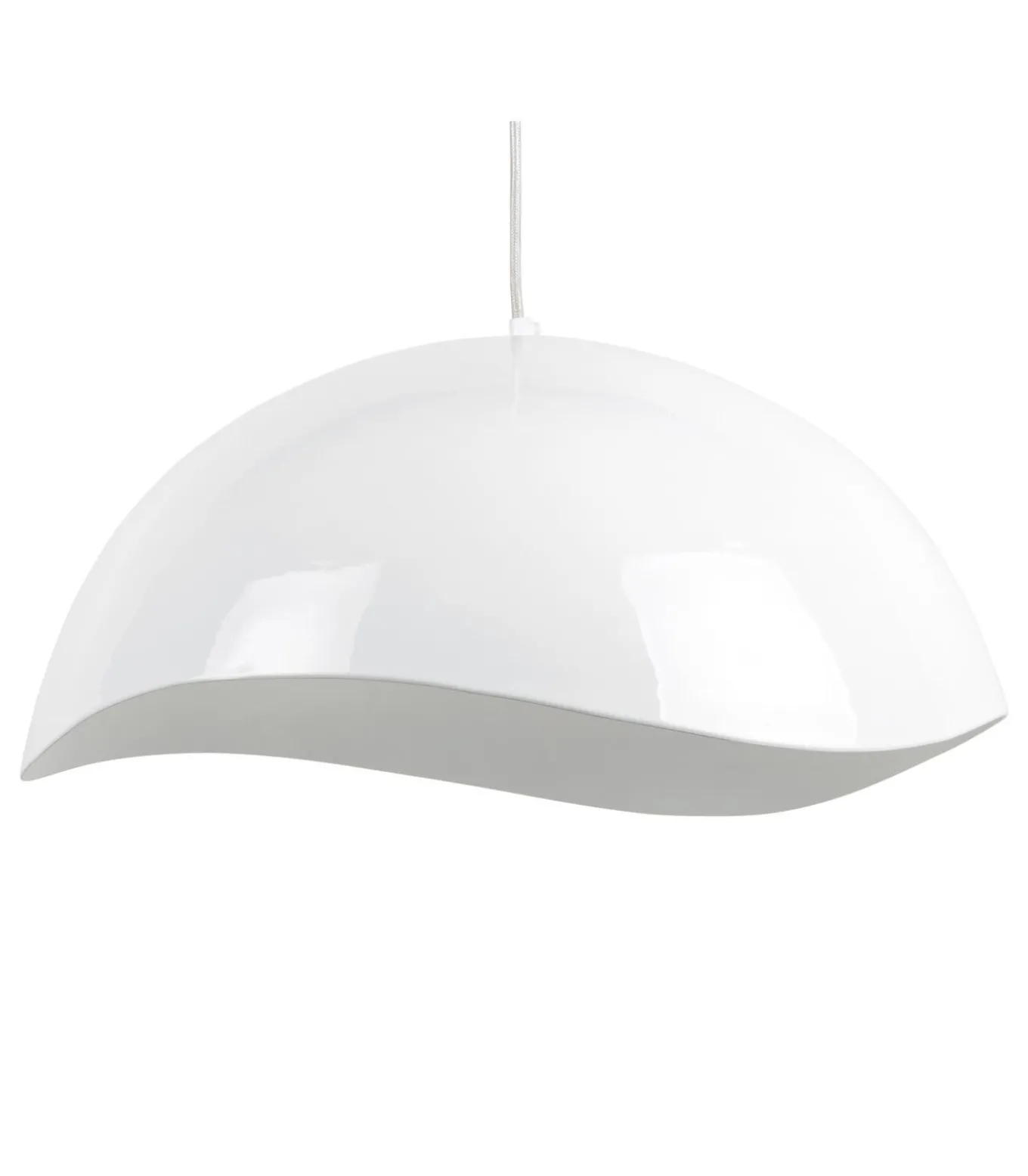 Hanglamp Waved - Wit - Ø50cm