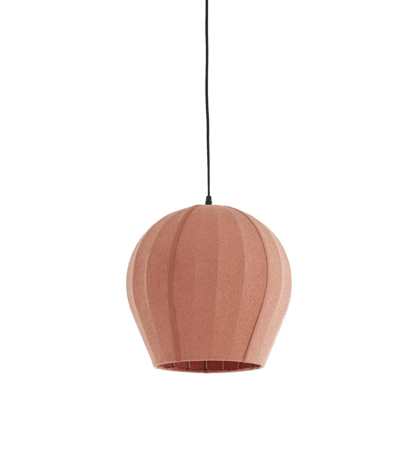 Hanglamp Zagori - Koraalrood - Ø35cm