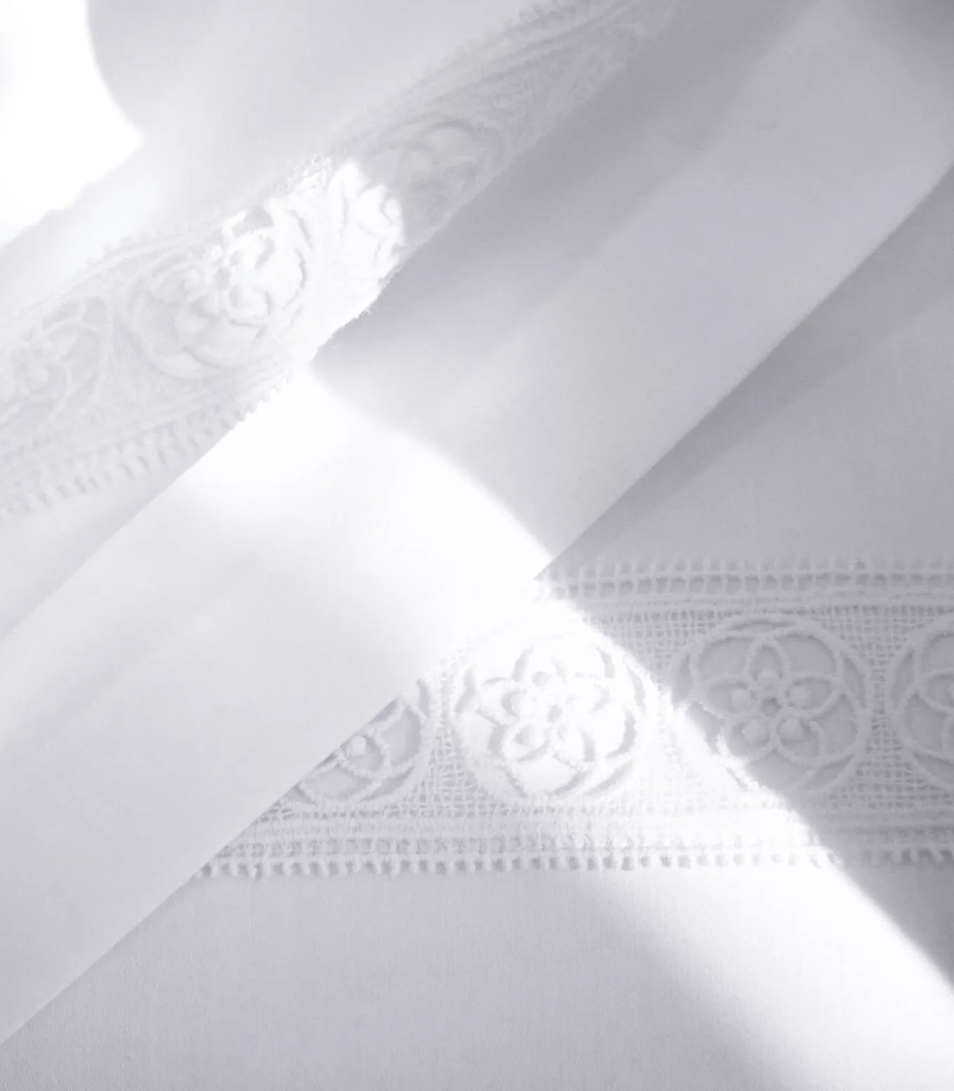 HERITAGE Blanc - Laken Satijn katoen