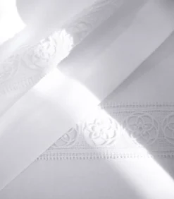 HERITAGE Blanc - Kussensloop Satijn katoen