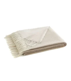 HIMALAYA crème - Plaid Kasjmier