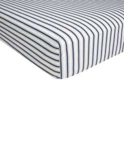 Hoeslaken | 4 Continents - Blanc/Bleu