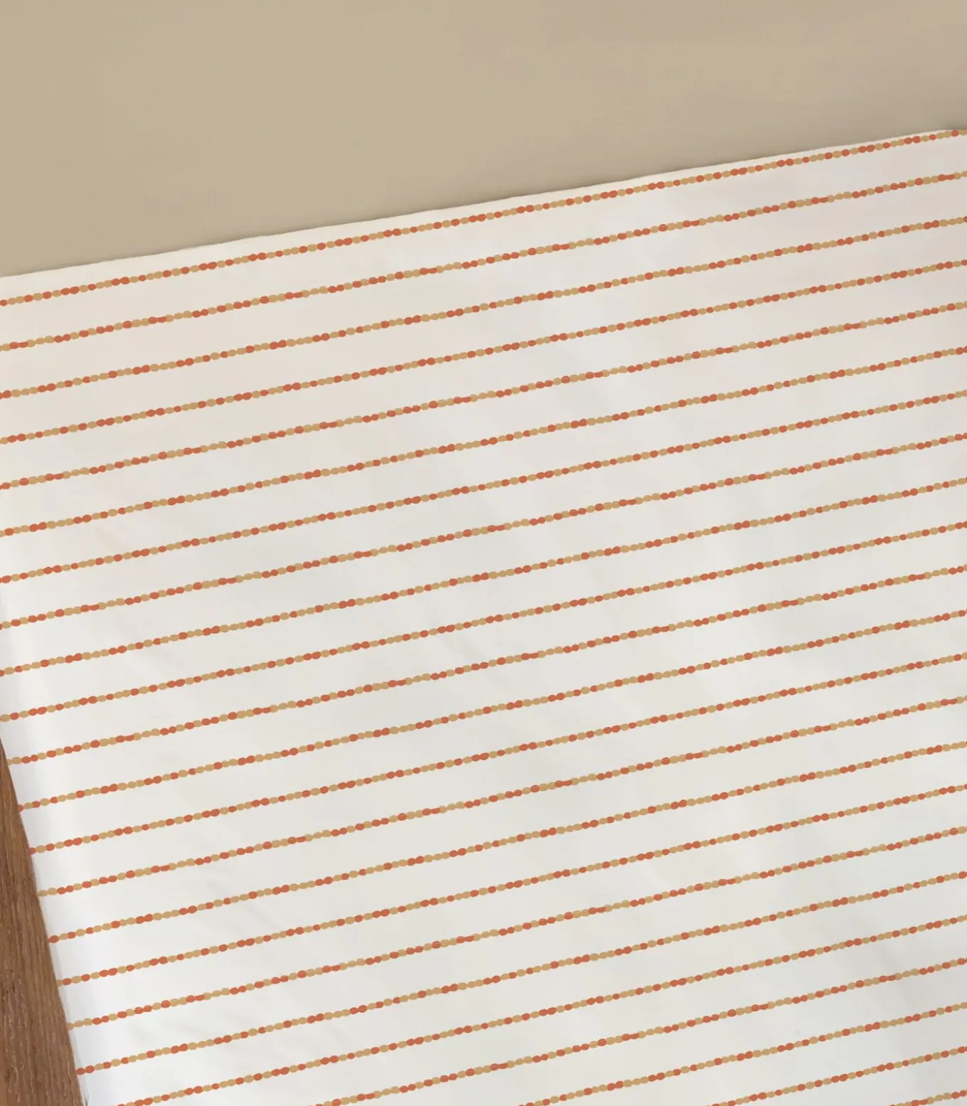 Hoeslaken 100% katoen, DECO VEGETALE