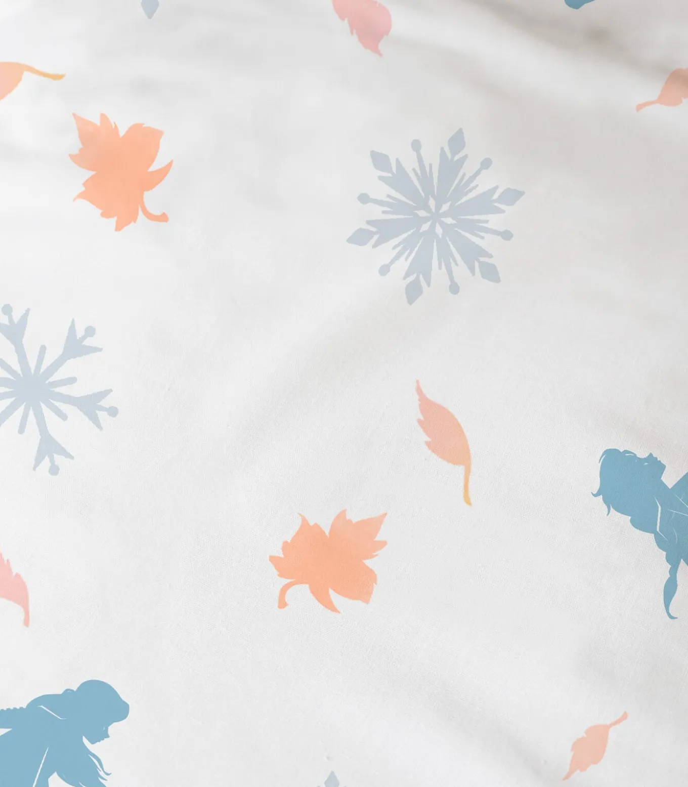 Hoeslaken bedrukt 100% katoen, FROZEN SISTERS