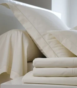 Hoeslaken naturel - Satijn katoen