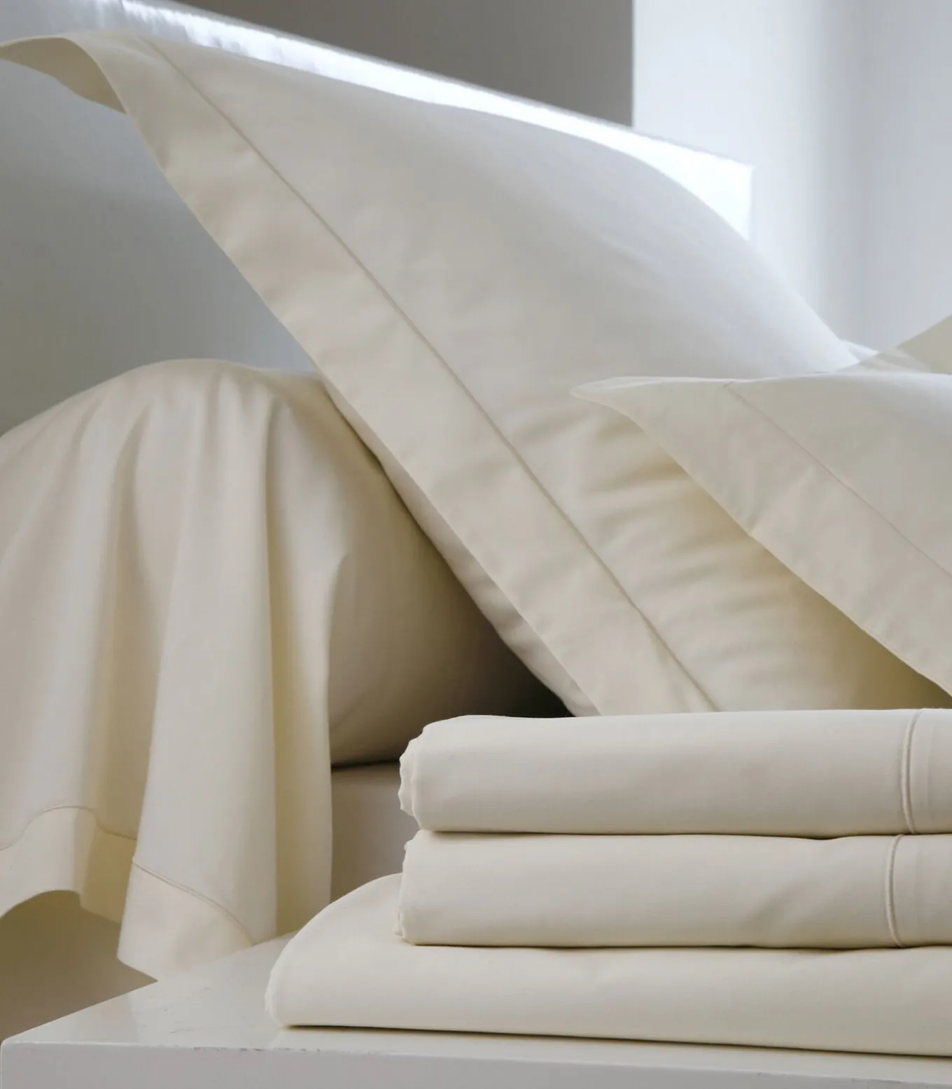 Hoeslaken nougat - Perkaal Katoen