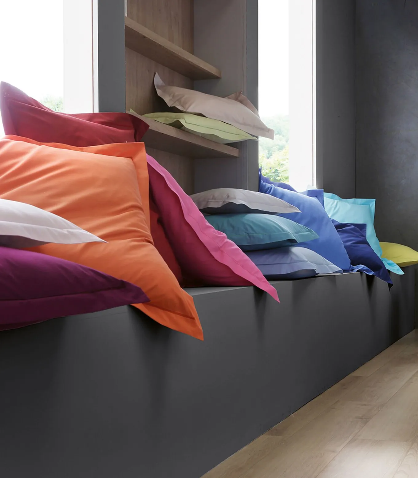 Hoeslaken pétale - Perkaal Katoen