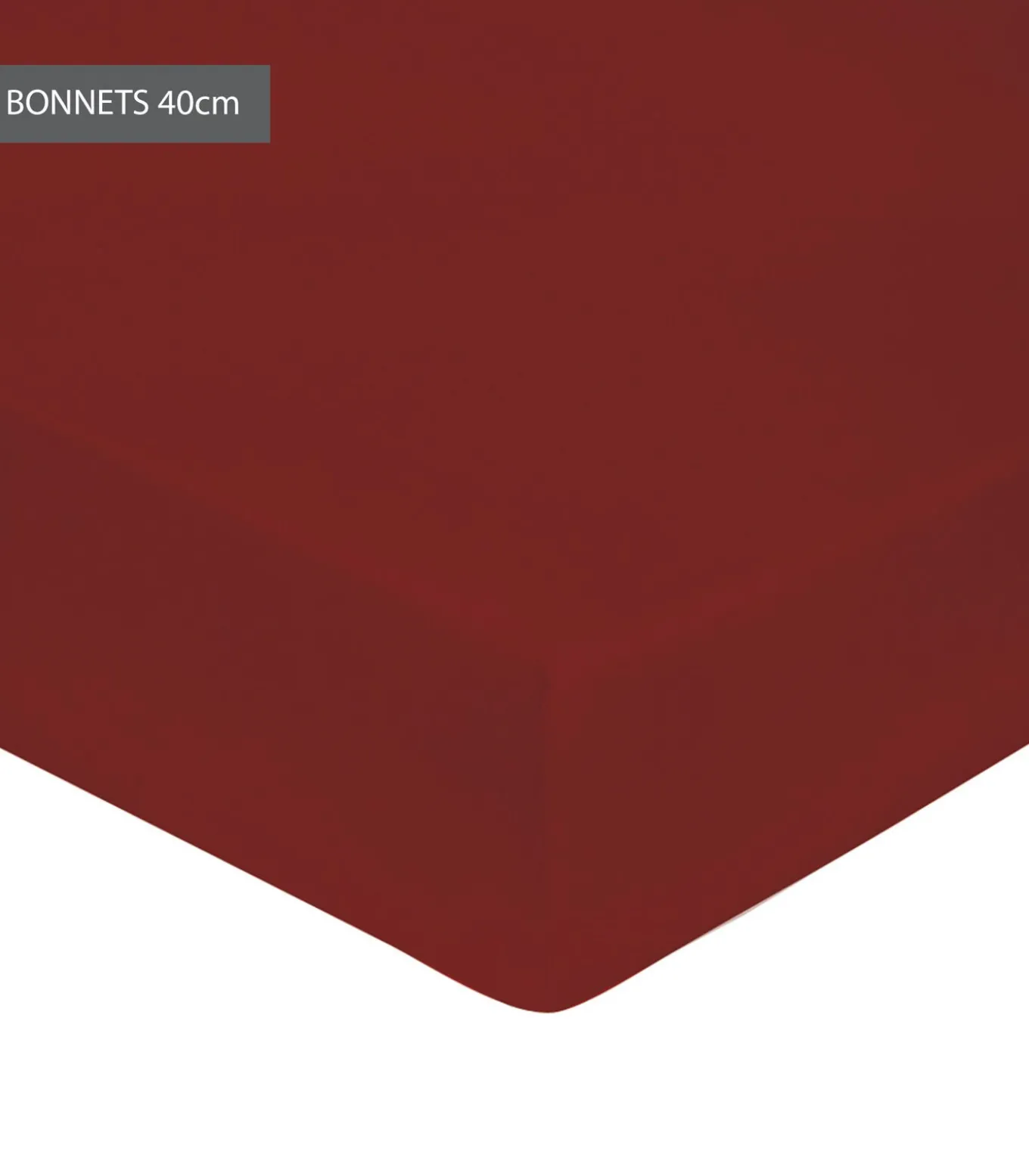 Hoeslaken rouge - Satijn katoen