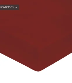 Hoeslaken rubis - Perkaal Katoen