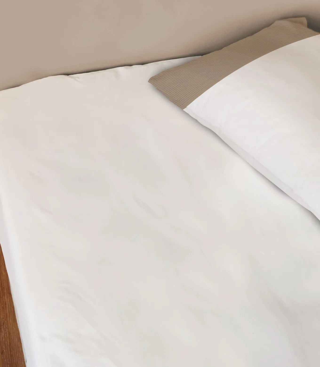 Hoeslaken van perkaal biokatoen, PLISSÉ TENDANCE