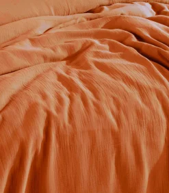 Hoeslaken 140x190 cm katoen gaas mousseline