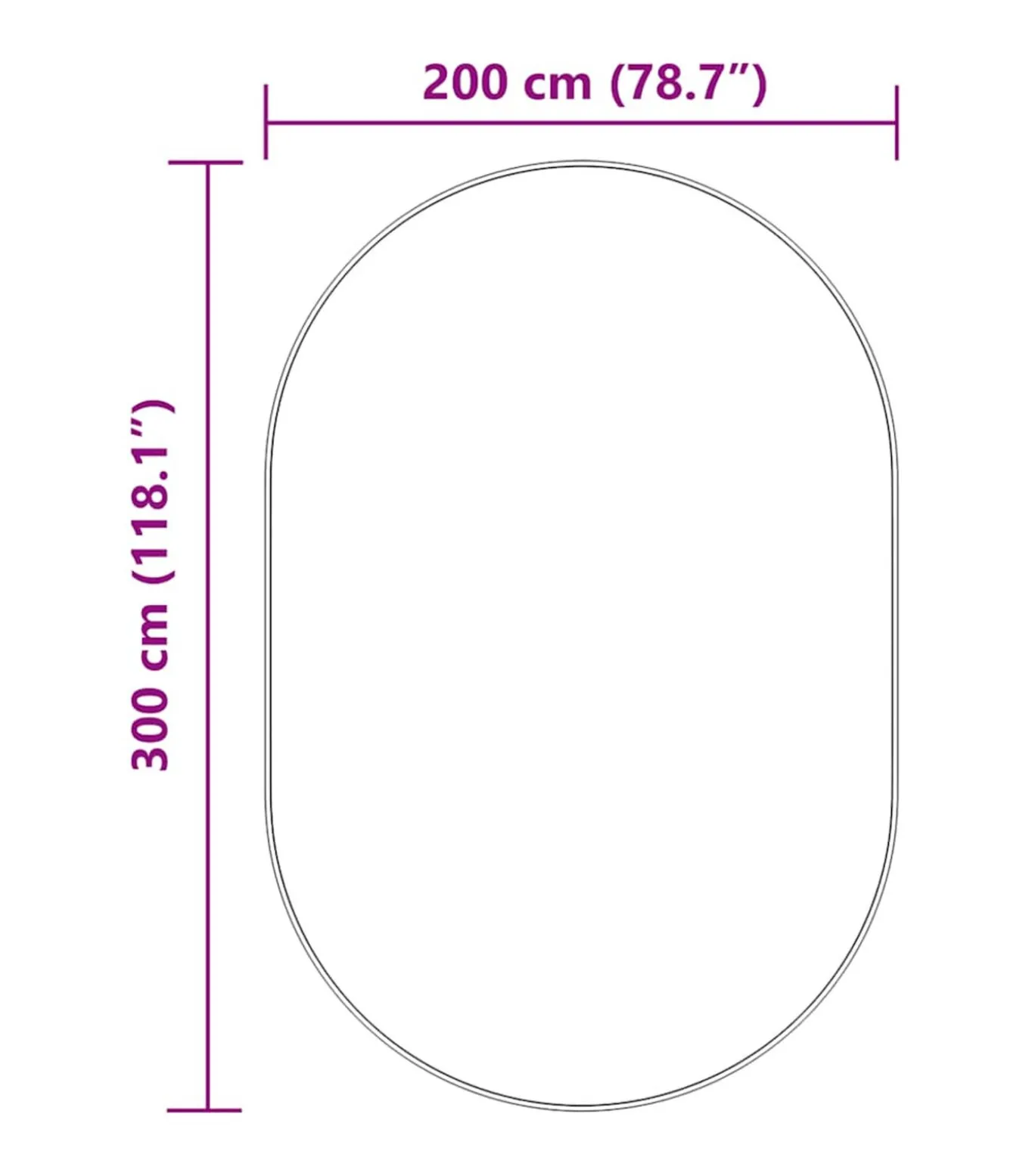 Hoogpolig vloerkleed NAVARRA 300x200 cm polyester beige