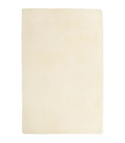 Hoogpolig vloerkleed NAVARRA 130x200 cm polyester crèmekleurig