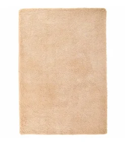 Hoogpolig vloerkleed NAVARRA 120x170 cm polyester beige