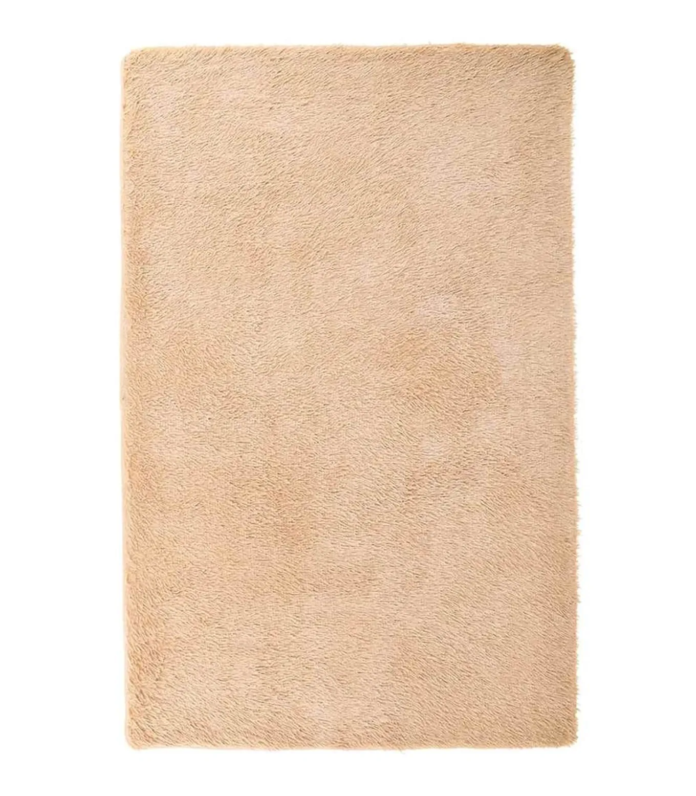Hoogpolig vloerkleed NAVARRA 130x200 cm polyester beige