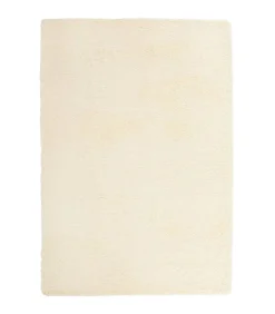 Hoogpolig vloerkleed NAVARRA 200x290 cm polyester crèmekleurig