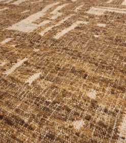 Ian Handgeweven Vloerkleed - Wol - Bruin 170x240 cm