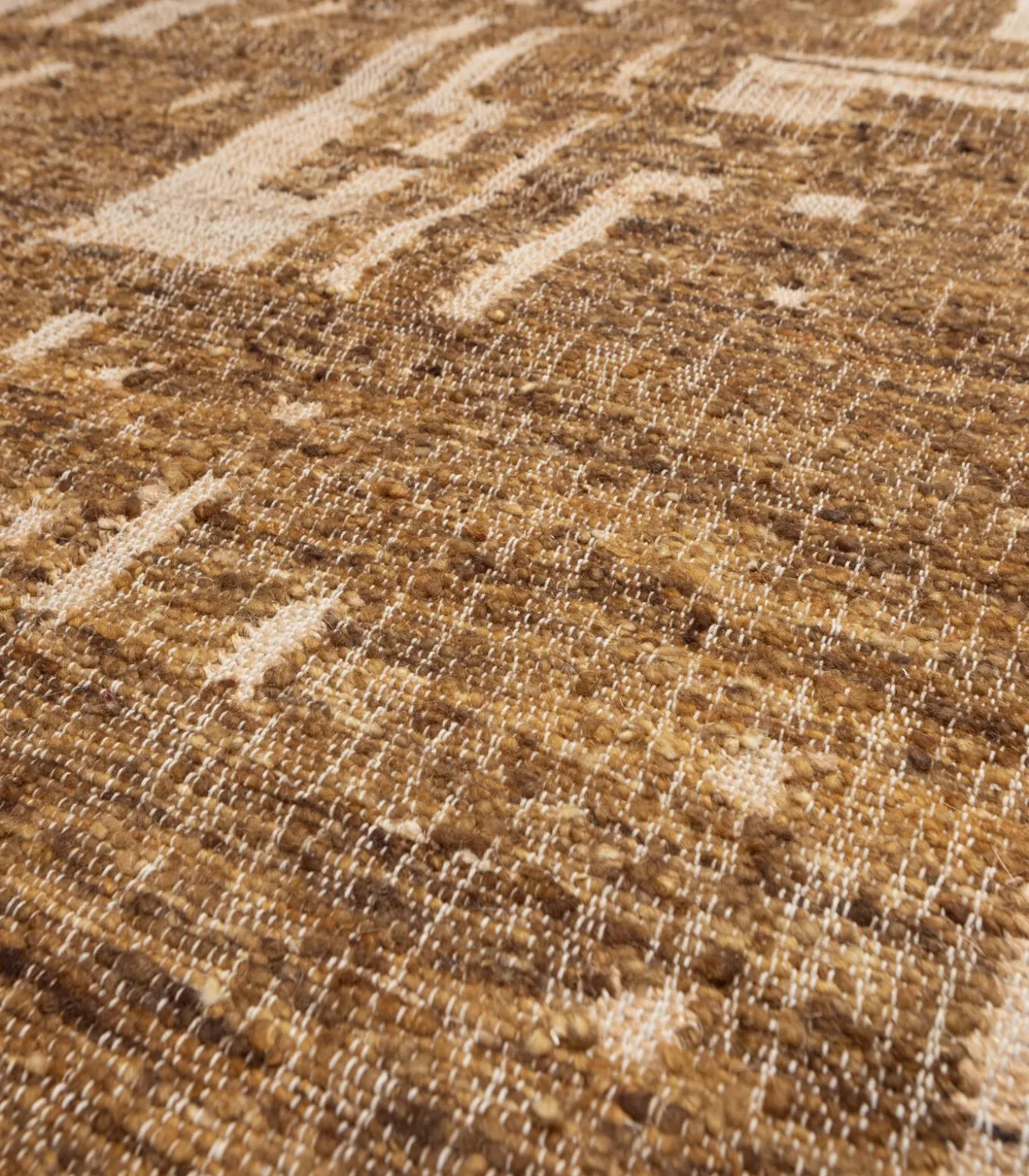 Ian Handgeweven Vloerkleed - Wol - Bruin 170x240 cm