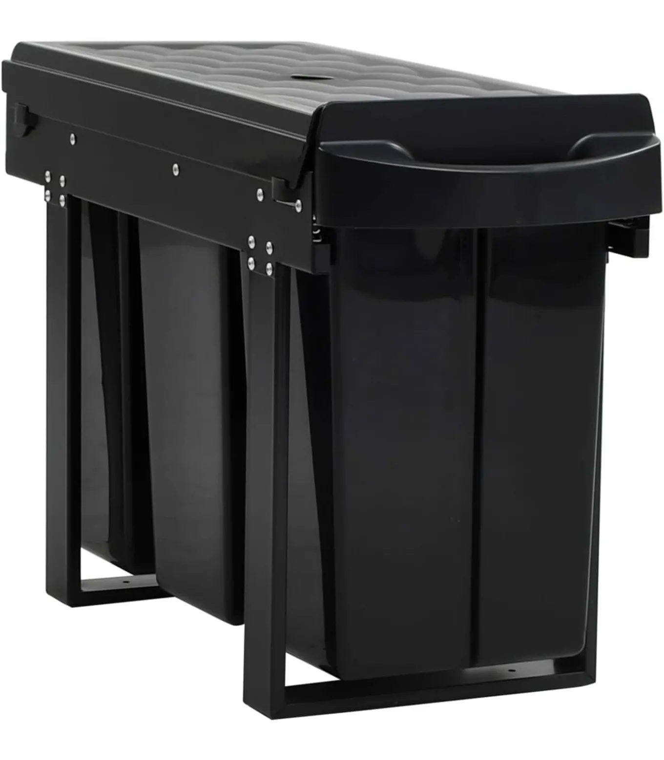 Inbouwprullenbak uittrekbaar soft-close 36 L